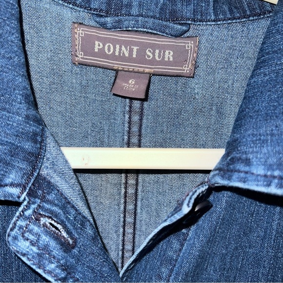 J Crew Point Sur denim jumpsuit size 6 - Picture 3 of 9